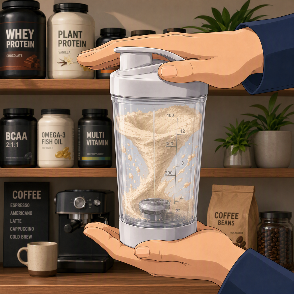 Blender Shaker Electric Protein Bottle
