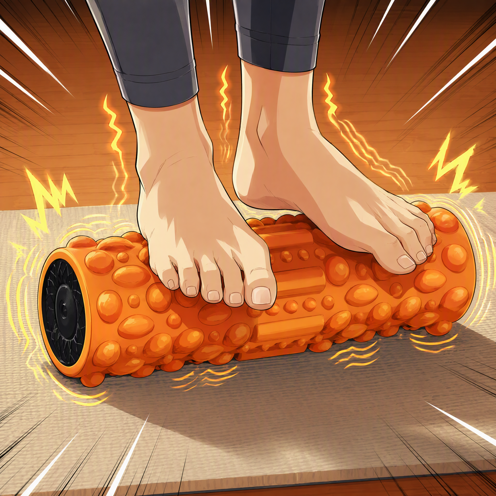 VIBRA ROLL | Vibrating Foam Roller | Muscle Relaxing Tool