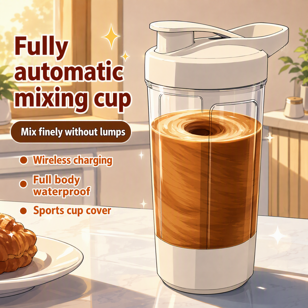Blender Shaker Electric Protein Bottle