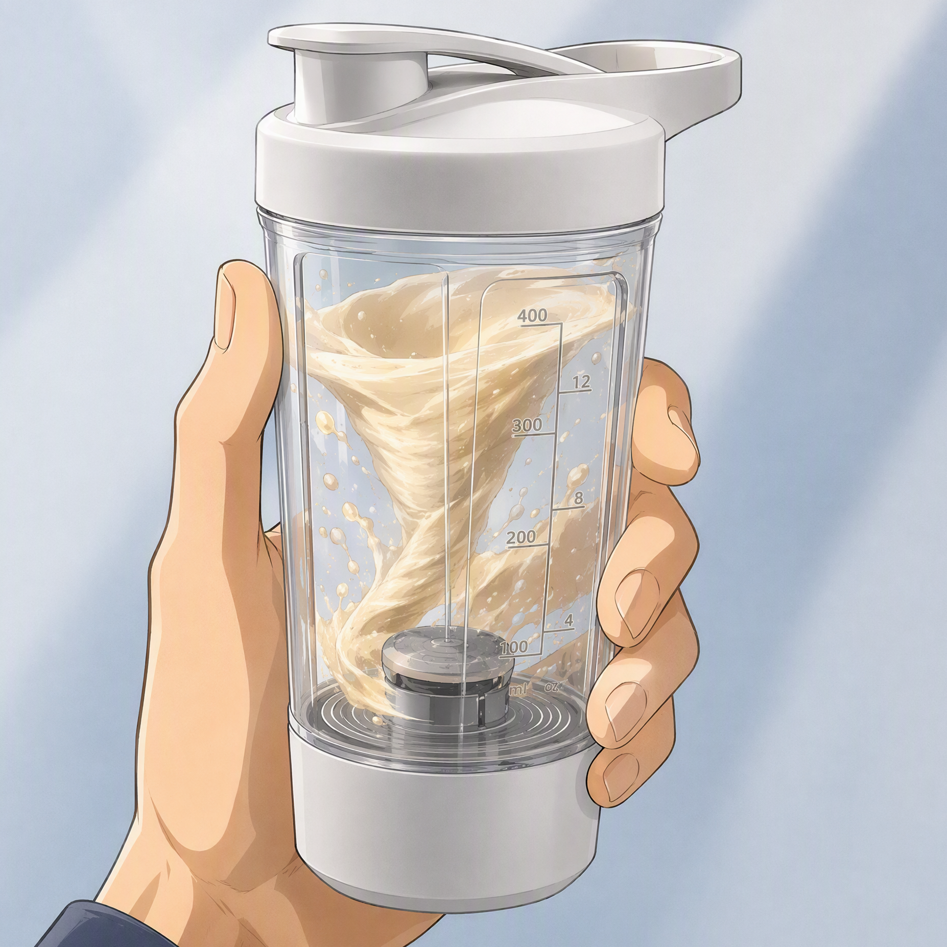 Blender Shaker Electric Protein Bottle