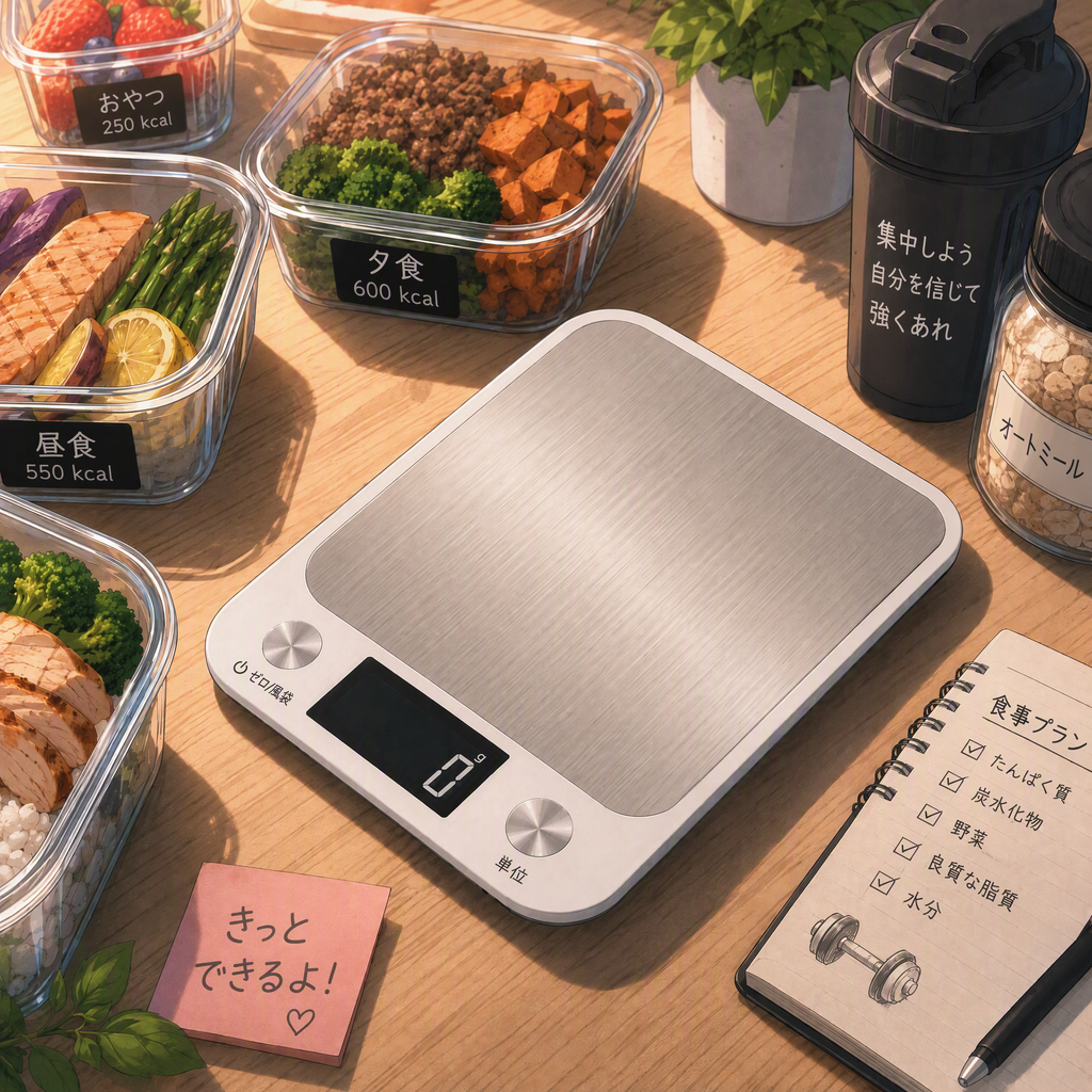 Fat Loss Nutritional Scale with Calorie Calculator App