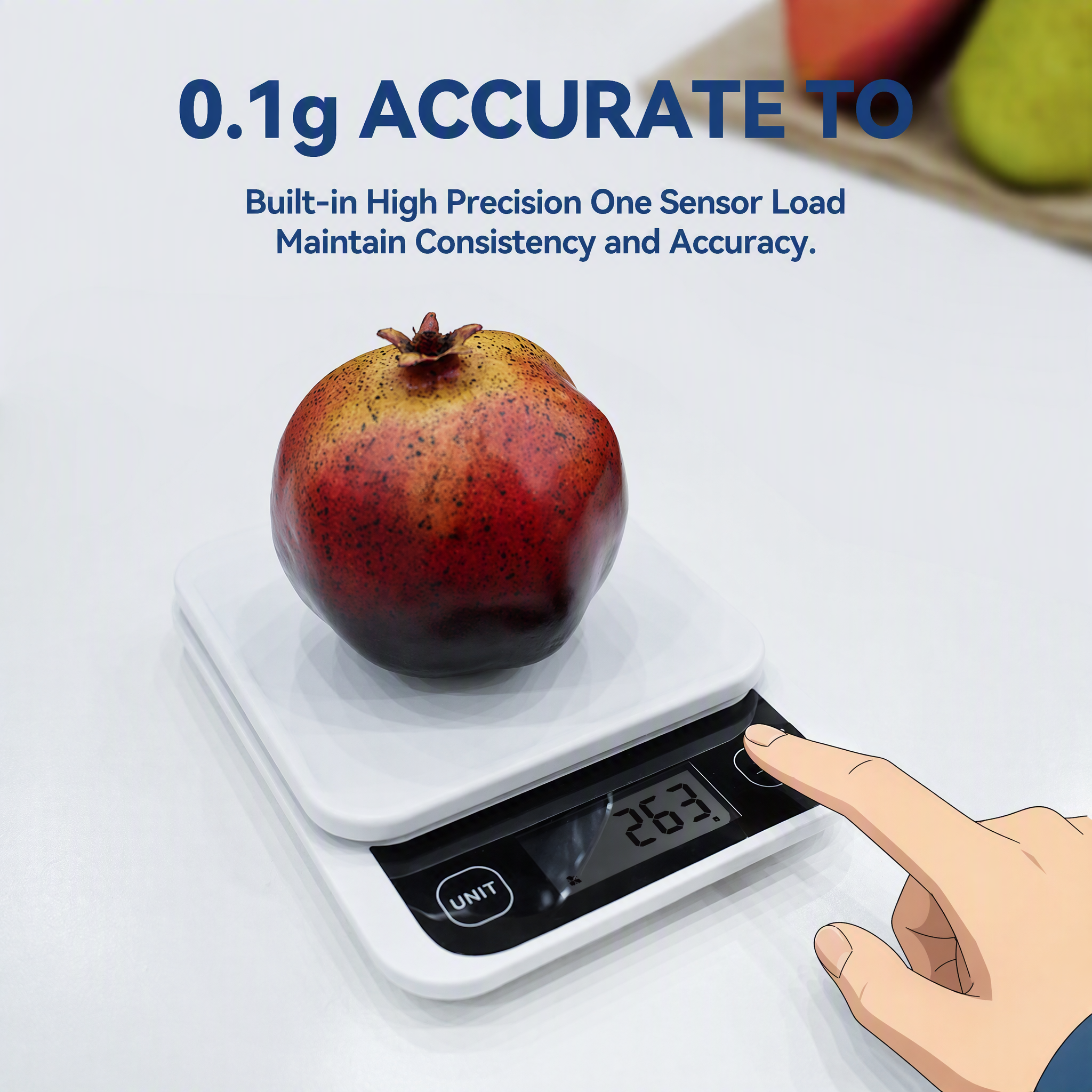Fat Loss Nutritional Scale with Calorie Calculator App