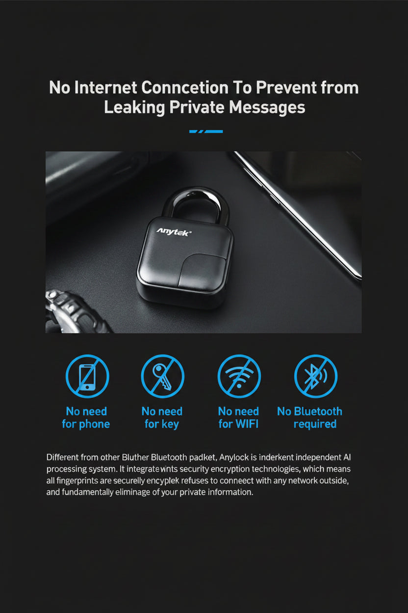 Fingerprint Smart Padlock