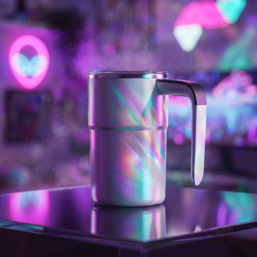 Magnetic Mixer Coffee Mug